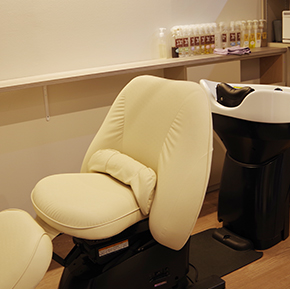 あなたを癒すシャンプー台